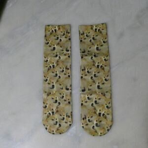 Corgi socks legion wear USA dog print socks crew socks one size